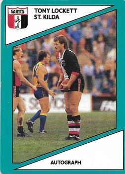 1988 Scanlens VFL #94 Tony Lockett Front